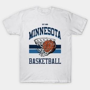 Street Style Minnesota Basketball Shirt, Gift For Fan, NBA Unisex Tee